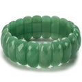 Aventurine Faceted Elastic Gemstone Bracelet