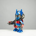 10" Optimus Prime Inspired Recycled Metal Sculpture