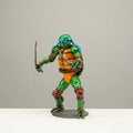 9.5" Leonadro Ninja Turtle Inspired Recycled Metal Sculpture