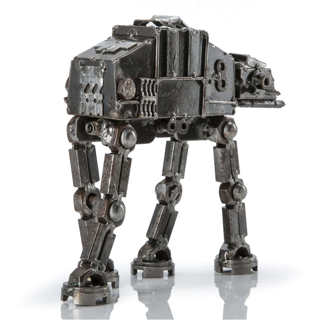 AT-AT Inspired Recycled Metal Sculpture