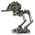 AT-ST Inspired Recycled Metal Sculpture