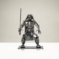 Darth Vader with Sword Inspired Recycled Metal Sculpture