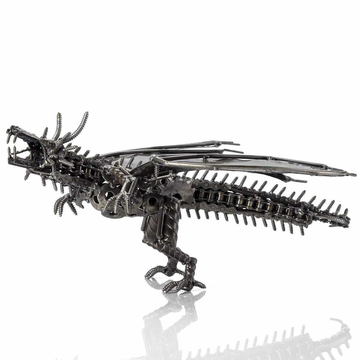 Dragon Original Recycled Metal Sculpture