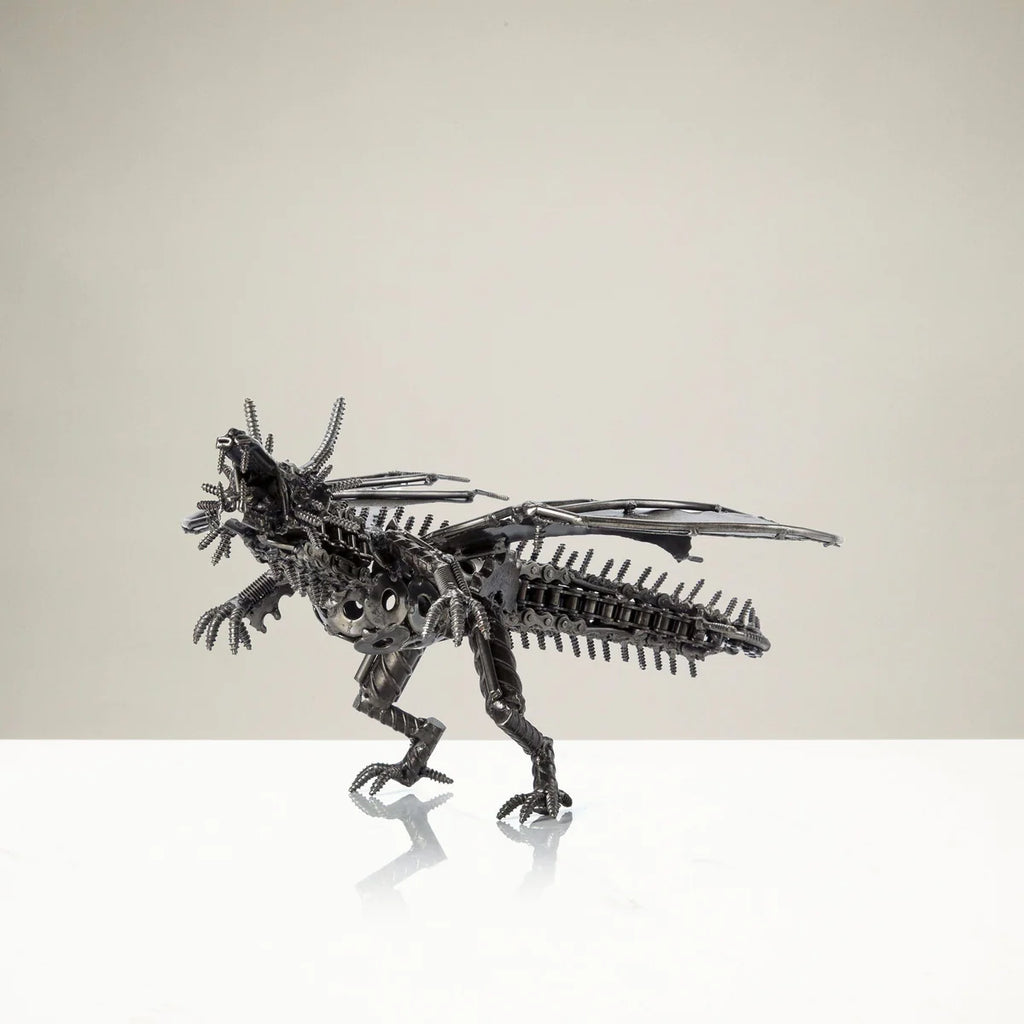 Dragon Original Recycled Metal Sculpture