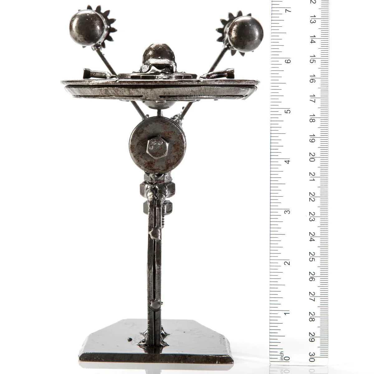 Enterprise Star Trek Inspired Recycled Metal Sculpture