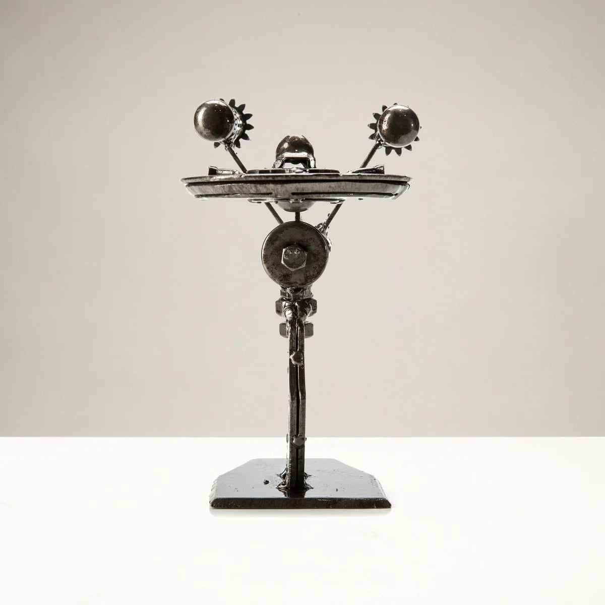 Enterprise Star Trek Inspired Recycled Metal Sculpture