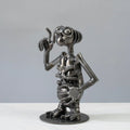 ET Inspired Recycled Metal Sculpture