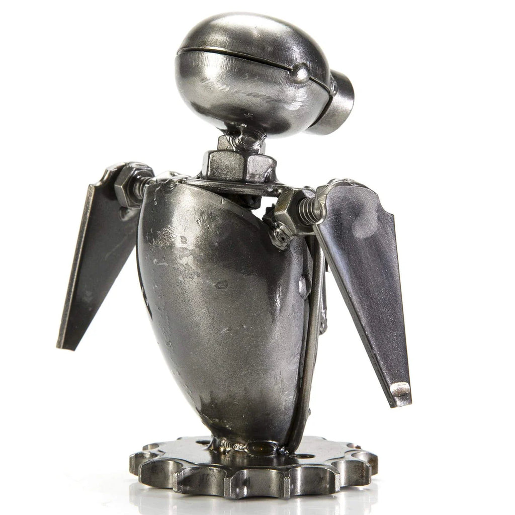 Eve Inspired Recycled Metal Sculpture