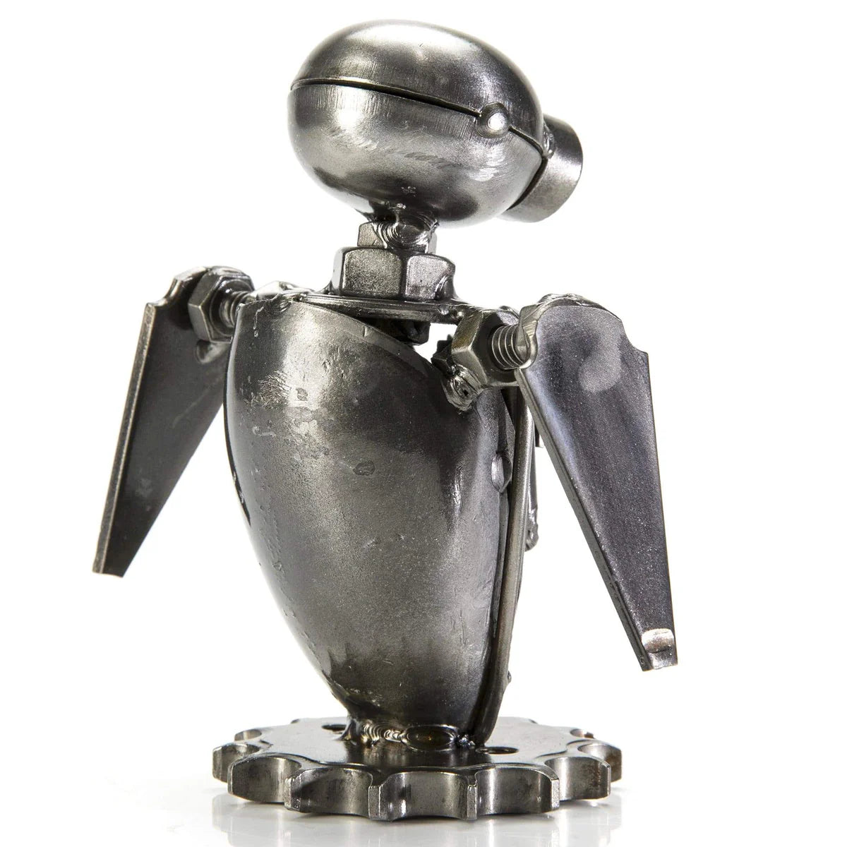 Eve Inspired Recycled Metal Sculpture