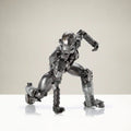 Iron Man Inspired Recycled Metal Sculpture