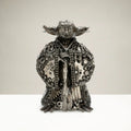 Yoda Inspired Recycled Metal Art Sculpture