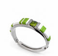 Randy Polk Gaspeite and peridot women's bracelet, design 6204