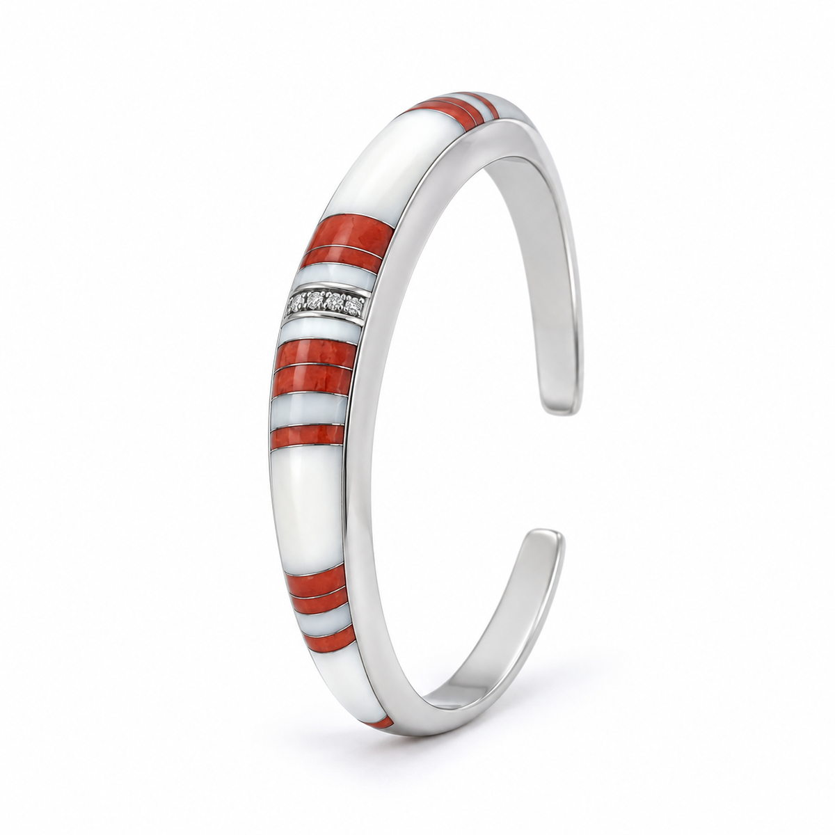 Randy Polk Coral & Pristine Women's Bracelet — 6190