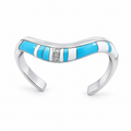 Randy Polk Sleeping Beauty Turquoise & Pristine Women's Bracelet — 6171